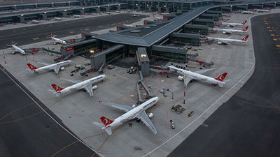 İstanbul Havalimanı'nda tüm uçuşlar durdu