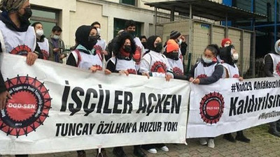 İşten çıkarılan işçilere destek veren sendikacılara gözaltı