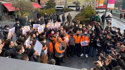 Kargo çalışanlarından '1 TL' protestosu: Zammı al başına çal