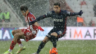 Lider Trabzonspor Sivasspor engelini aşamadı