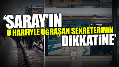 Marmaray'da arıza: Yolcular raylarda yürümek zorunda kaldı
