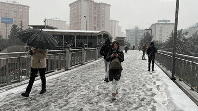 Meteoroloji'den İstanbul uyarısı... Kar yağışı kaç gün sürecek? 