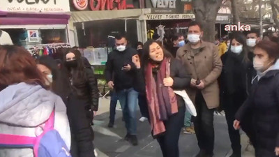 8 Mart çağrısı yapan kadınlara polis müdahalesi