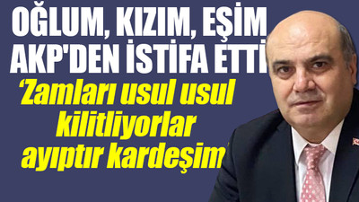 AKP'li isimden zamlara tepki