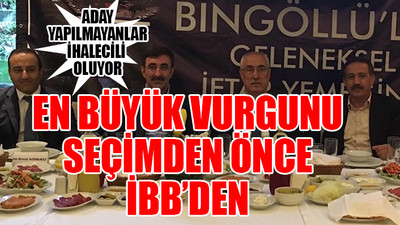 AKP'li isme, AKP'li belediyelerden ihale yağıyor