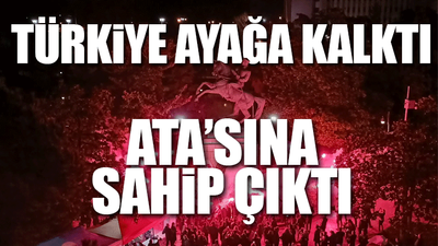 Atatürk Anıtı'na saldıranlar tutuklandı