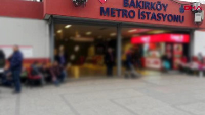 Bakırköy Metro İstasyonu'nda yangın paniği