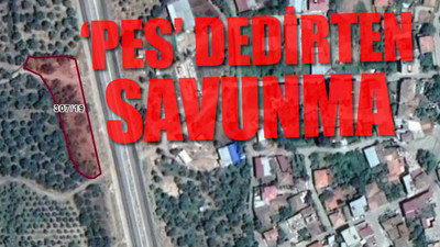 Belediye 50 liraya ilçe başkanına 2 bin 162 metrekare büyüklüğündeki araziyi kiraladı