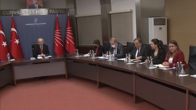 CHP lideri Kılıçdaroğlu, partisinin olağanüstü MYK toplantısına başkanlık etti