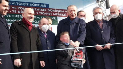 Erdoğan, Trabzon'da küçük çocuğun sahneye çıkartılması hakkında ilk kez konuştu