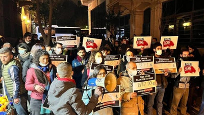 Fahiş zam protestosu engellendi: Polis müdahalesine rağmen açıklama yapıldı