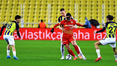 Fenerbahçe son saniyede yıkıldı: 10 kişi kalan Kayserispor'a elendi