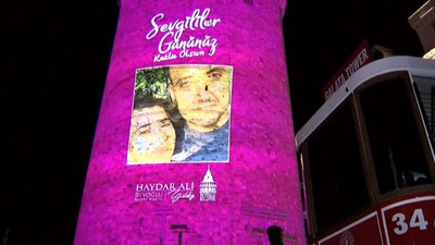 Galata Kulesi’nde ‘Sevgililer Günü’ konsepti