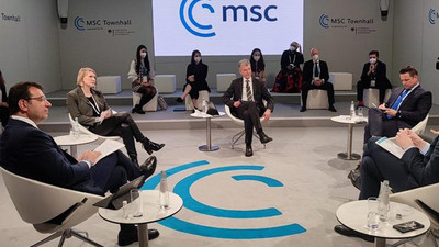 İBB Başkanı İmamoğlu, Münih Güvenlik Konferansı'ndaki panele katıldı