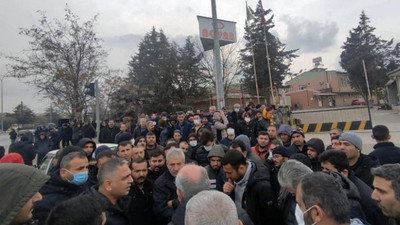 İşçilerin eylemine polis müdahalesi: Sendika başkanı gözaltına alındı