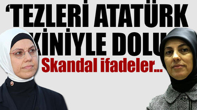 İstanbulluların parası ile yurt dışında okuyan Ravza ve Merve Kavakçı'nın tezlerinden 'ihanet' çıktı