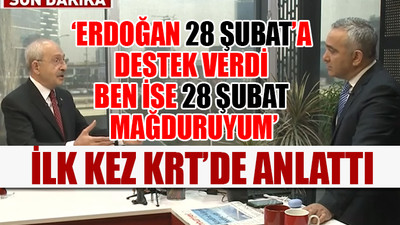 Kılıçdaroğlu'ndan KRT'de flaş açıklamalar