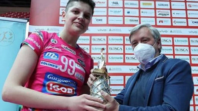 Milli voleybolcu Ebrar Karakurt İtalya'da kilit oyuncu oldu