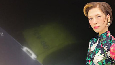 Model Ece Uçkan'ın içinde olduğu taksi denize uçtu