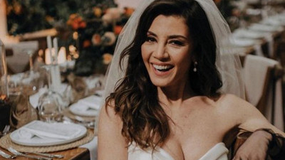 Oyuncu Gökçe Bahadır evlendi