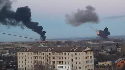 Rusya'ya ait askeri kargo uçağı düşürüldü