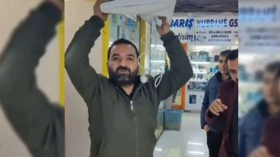 'Saray iktidarına elektrik sobası fırlatıldı!'