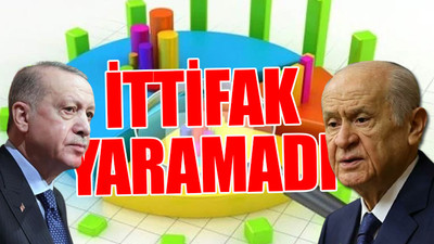 Son ankette Erdoğan ve Bahçeli'ye şok!