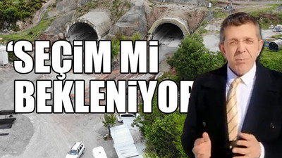 Trafiği rahatlatacak tünelin açılmamasına İYİ Partili Öztürk'ten tepki