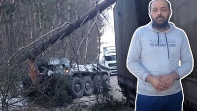 Ukrayna'daki Türk şoför korku dolu anları anlattı: Rus tankı TIR'ına çarptı