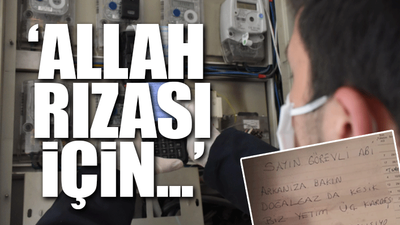 Yetim kardeşlerden sayaç okuma işçisine not: Su saatini de sökerseniz bu evde barınamayız