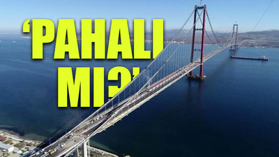 1915 Çanakkale Köprüsü'nün sözleşmesindekiyle Erdoğan'ın açıkladığı ücret arasında dikkat çeken fark