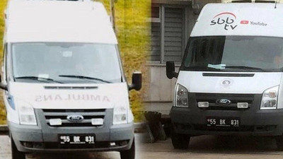 AKP'li başkandan skandal hareket: Ambulansı, canlı yayın aracı yaptı!