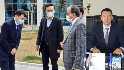 AKP'li vekilin karşısında el pençe duran başhekim istifa etti 