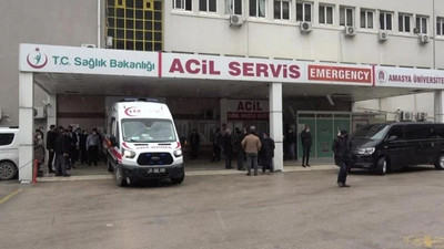 Amasya’da doktor doktoru darp etti