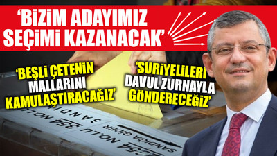 CHP'li Özel'den flaş açıklamalar: Hepimizin gönlünde yatan bir aday var