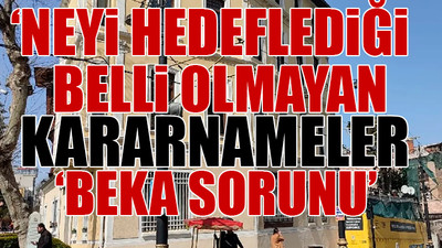 CHP'li Zeybek'ten 'Talat Paşa Konağı' tepkisi: Hukuksuzca el konuldu!