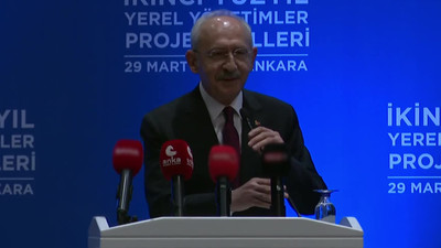 CHP lideri Kılıçdaroğlu, Yerel Yönetimler Proje Ödülleri Töreni’nde konuştu