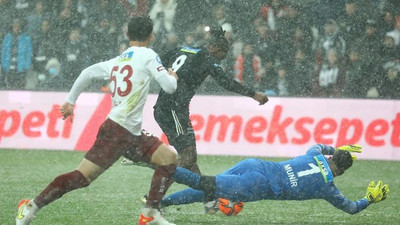 Dolmabahçe'de gollü beraberlik: Beşiktaş 1-1 Hatayspor