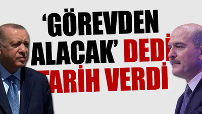 Erdoğan'ın, Süleyman Soylu planı...