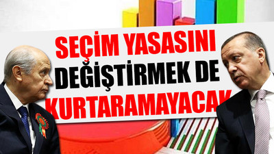 Erdoğan ve Bahçeli'ye anket şoku!
