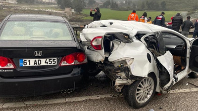 Feci trafik kazasında bir polis hayatını kaybetti
