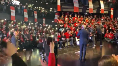 Gençlerden Kılıçdaroğlu'na şarkılı karşılama: Zor günlerimde hep sen yanımda vardın 