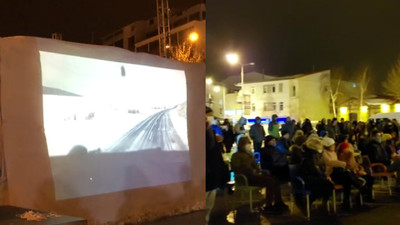 "Kar Kırmızı" filminin galası Kardan Perde Film Festivali'nde yapıldı