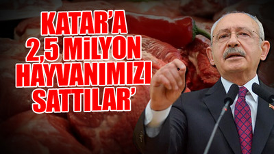 Kılıçdaroğlu ete yapılan zamların perde arkasını hatırlattı: Gözüm üstünüzde!