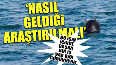 Kritik uyarı: Mayının bu kadar kısa sürede Boğaz'a ulaşması imkansız