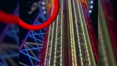 Lunaparkta korkunç olay: 14 yaşındaki çocuk 100 metreden aşağı düştü