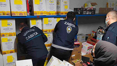 Marketlere gece yarısı ayçiçek yağı baskını