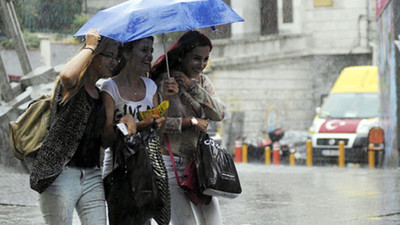 Hava ısınacak ancak yağışlar devam ediyor