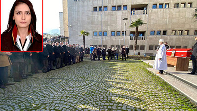 Parkta ölü bulunan hakim Çiğdem için adliyede anma töreni gerçekleştirildi