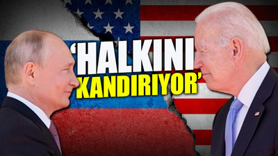 Putin'den Biden'a sert yanıt: Kendi hatasını bizim üstümüze atıyor